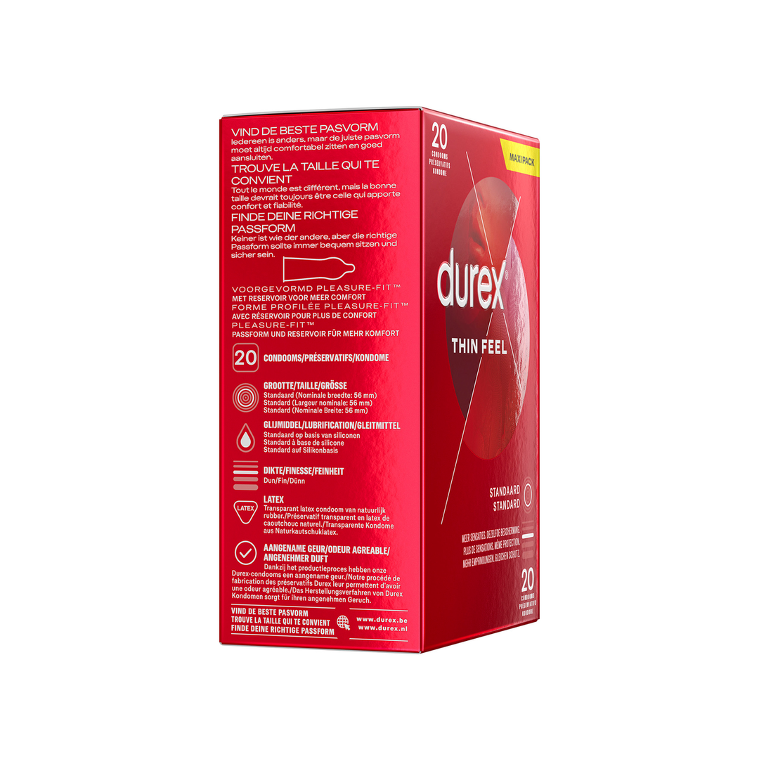 Durex Dunne Voel - Condooms - 20 Stuks (5410036305577)