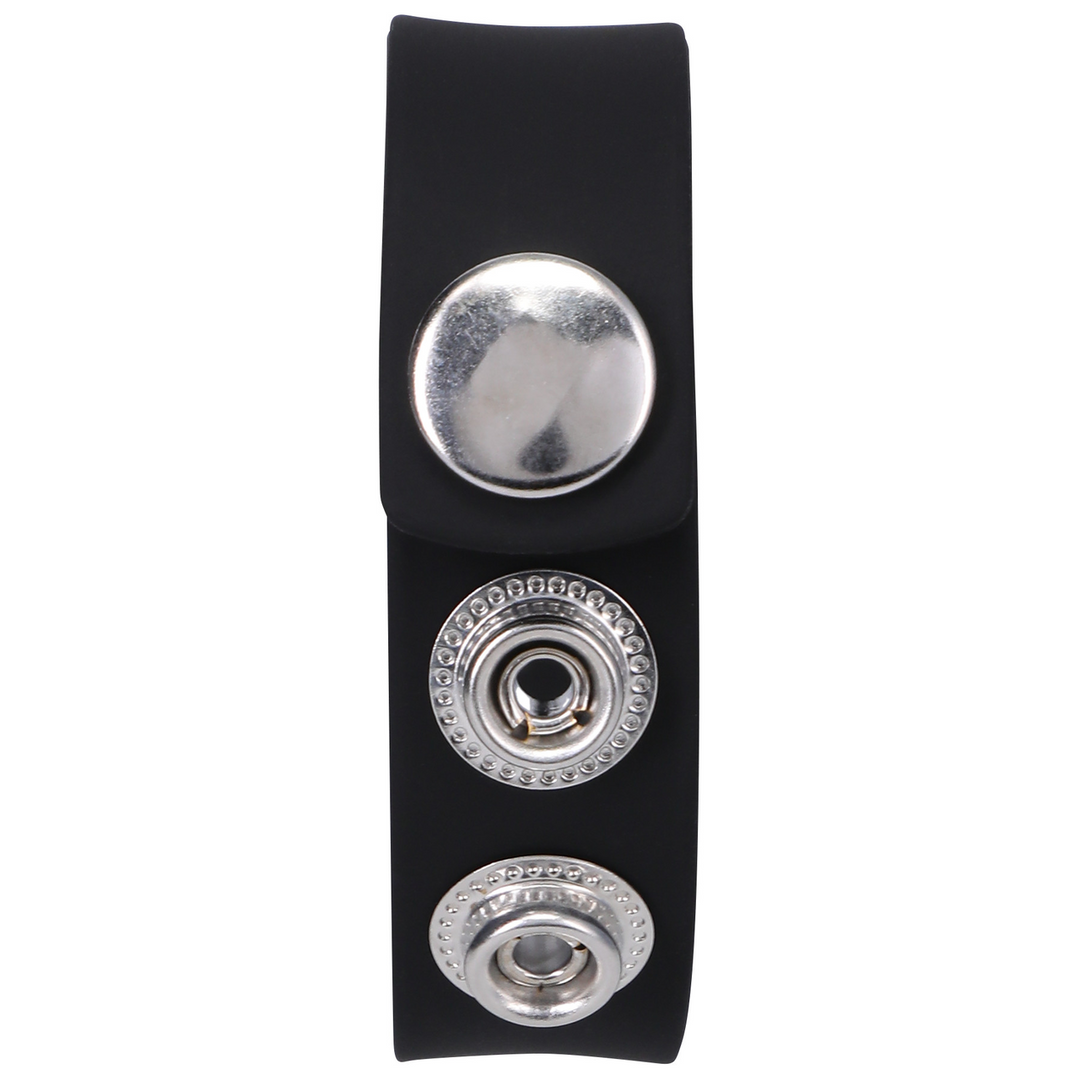 Doc johnson De Silicone 3 Snap - Cockring (6768903842113)