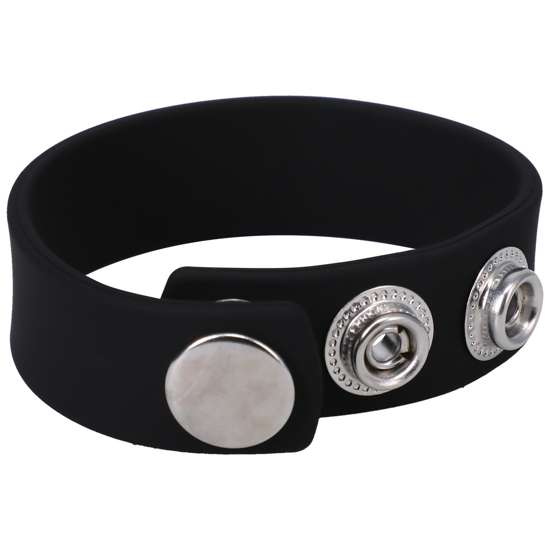 Doc johnson De Silicone 3 Snap - Cockring (6768903842113)