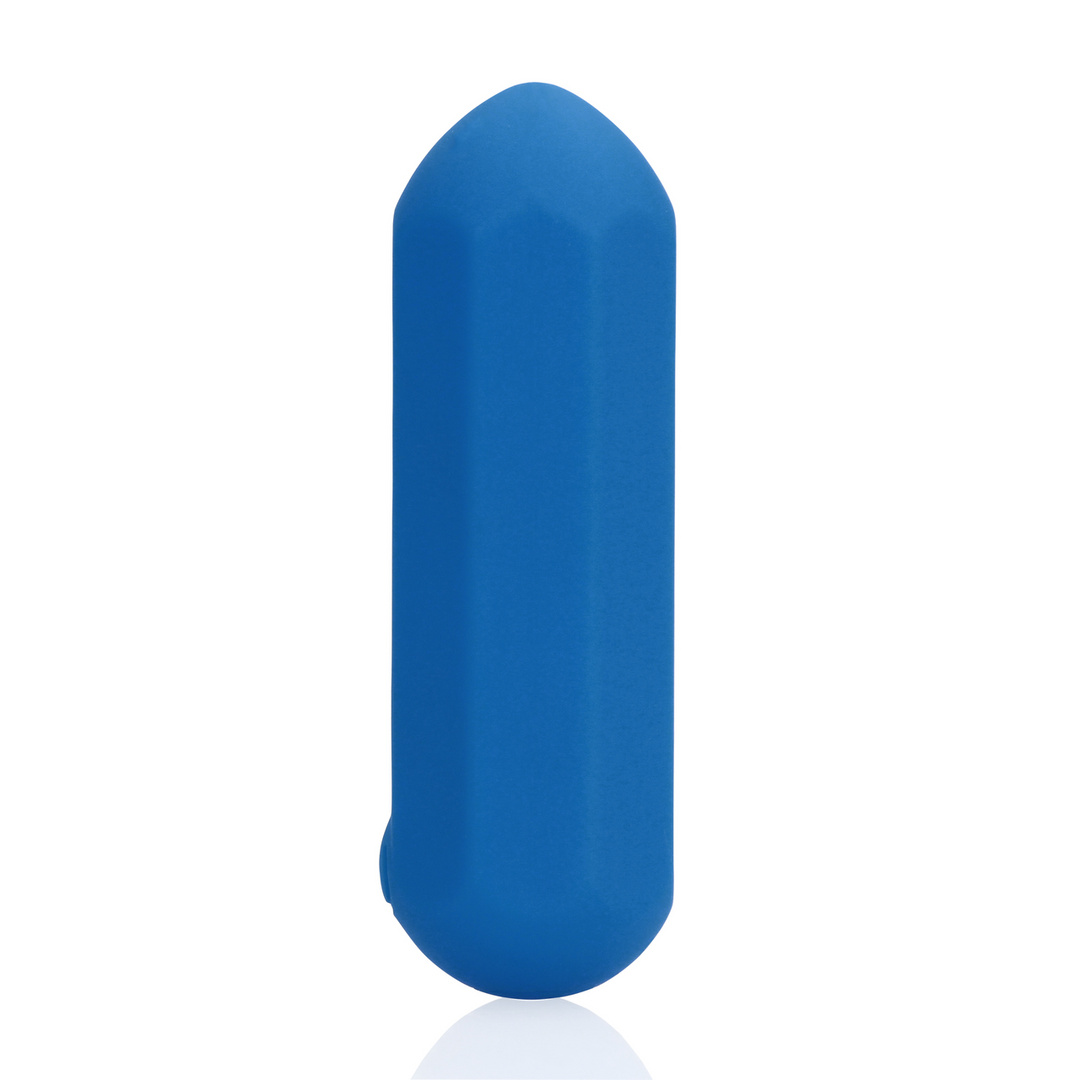 Loveline by shots Hexagon Vorm Bullet Vibrator - Jetset Blauw (8714273044822)