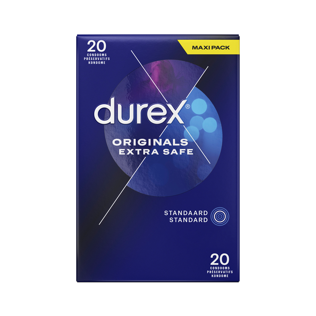 Durex Originals Extra Safe - Condooms - 20 Stuks (5052197045185)