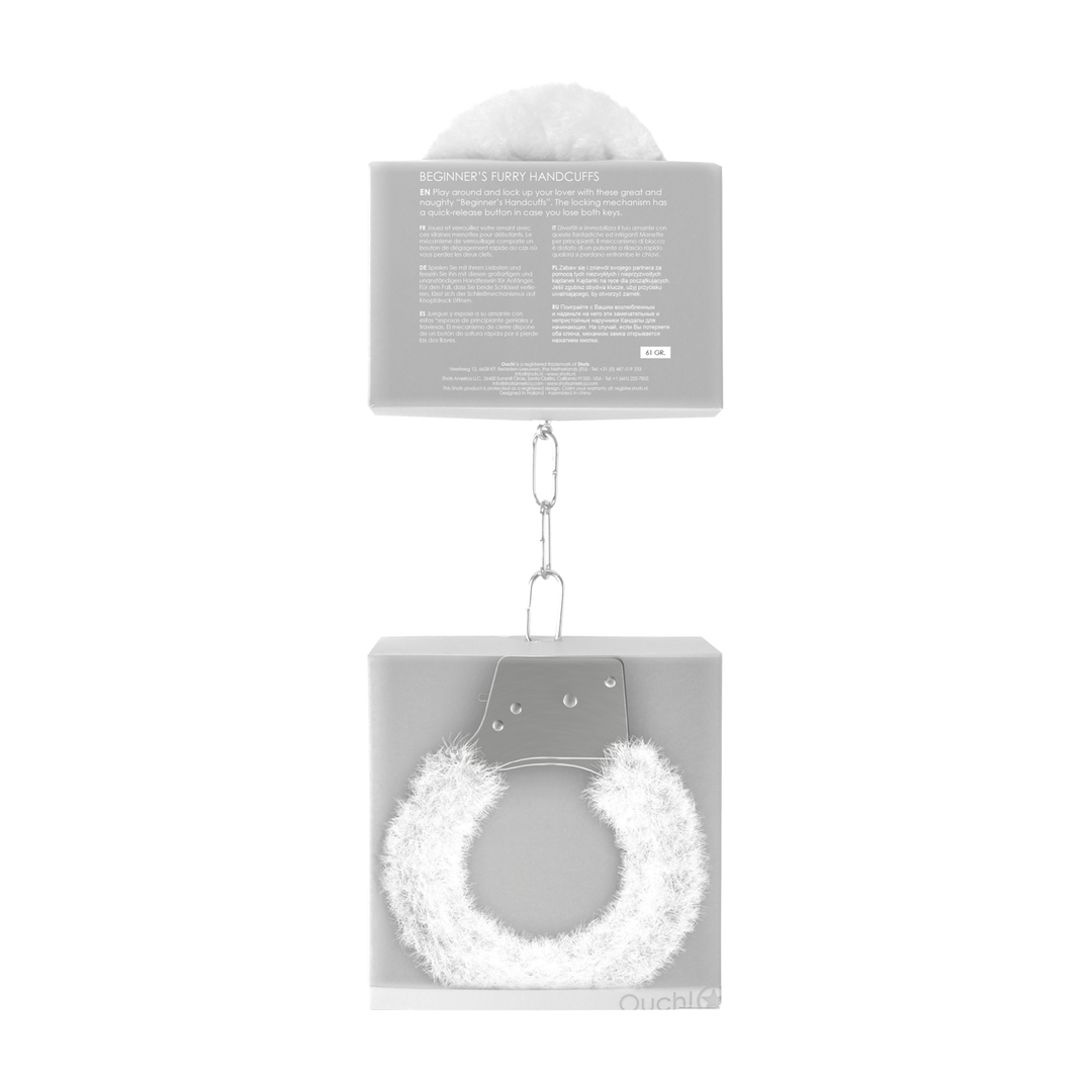 Ouch! by shots Beginner's Handcuffs Furry (8714273074119)