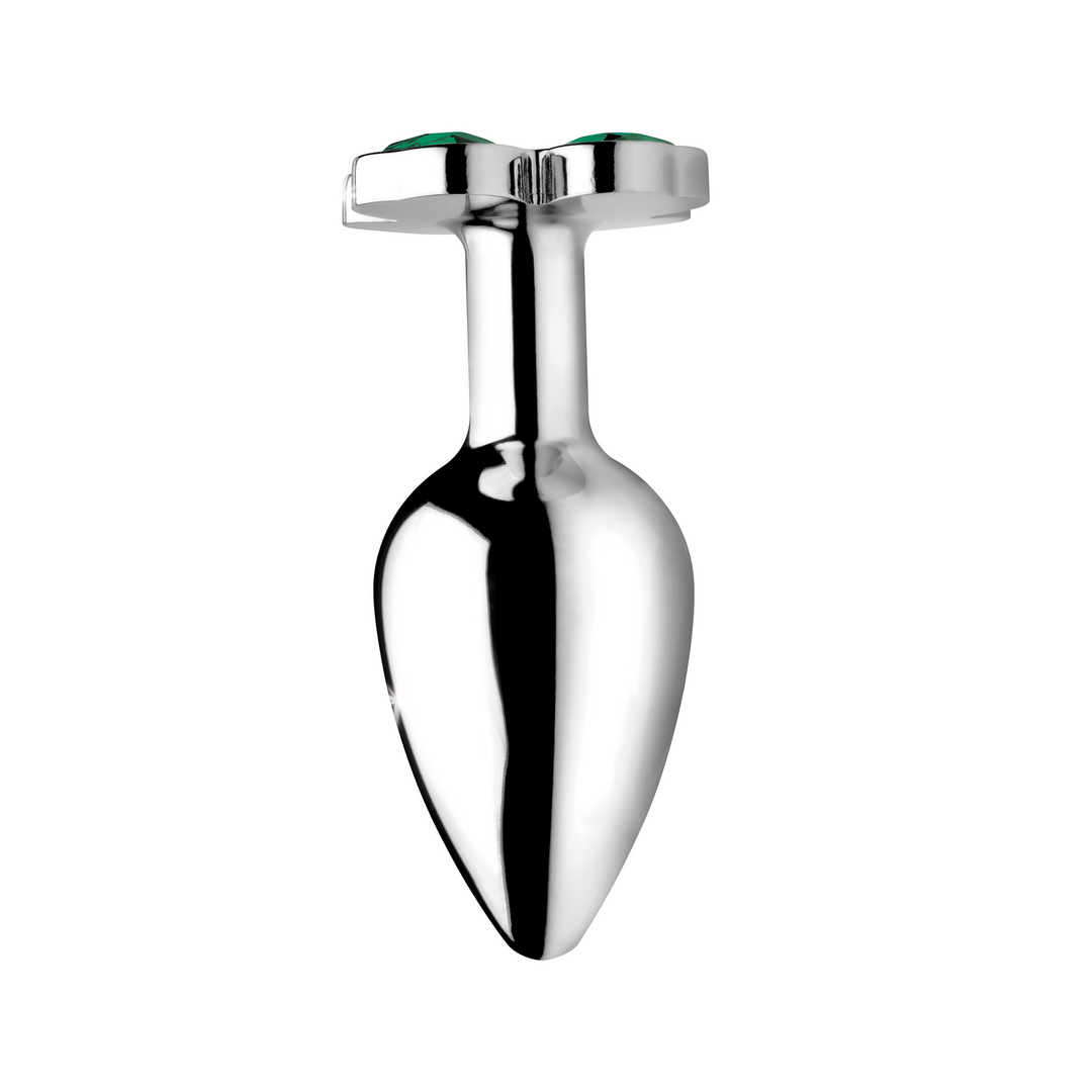 Xr brands Lucky Clover Gem - Butt Plug - Klein (848518033710)