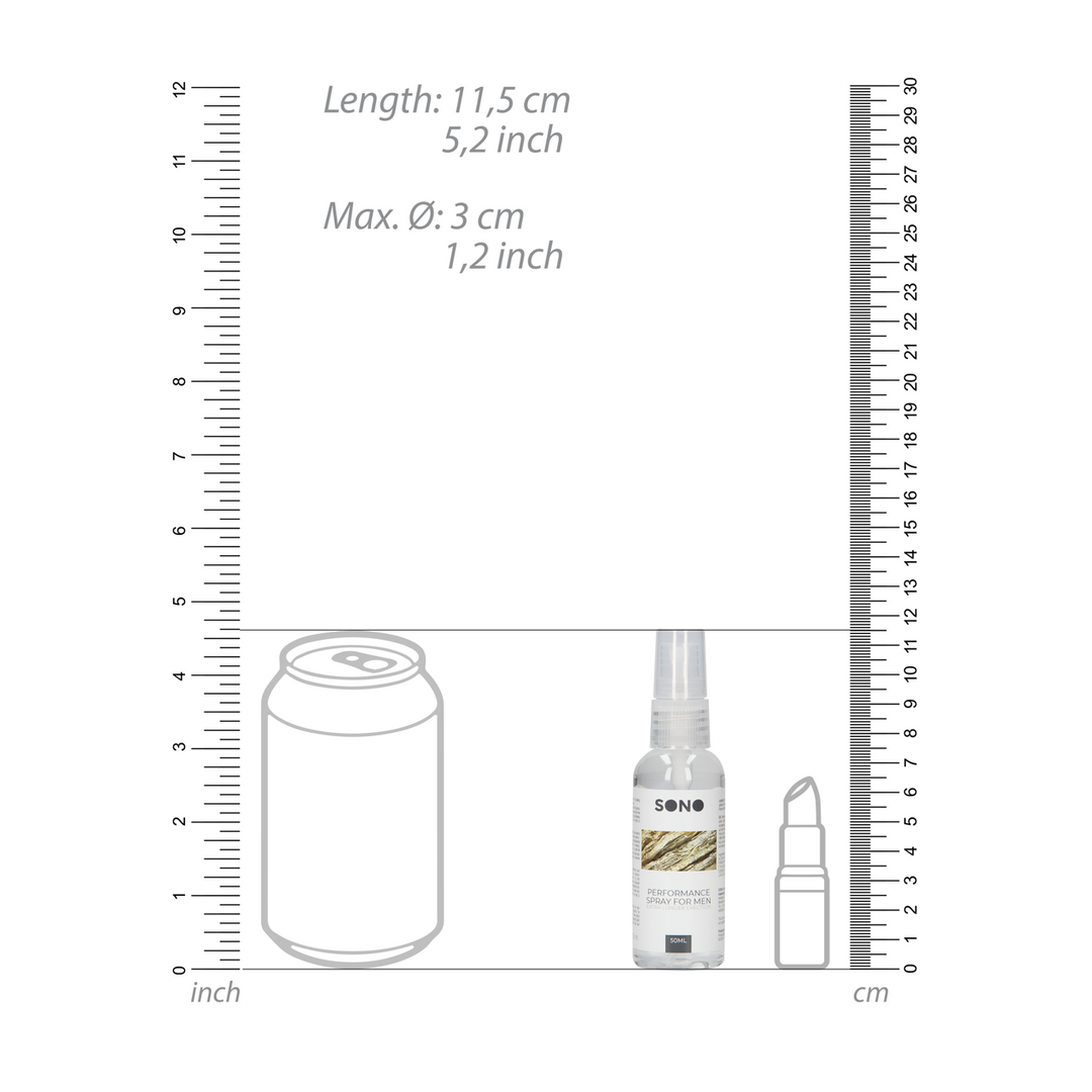Sono by shots Performance Spray voor Mannen - 1.7 fl oz / 50 ml (7423522441411)