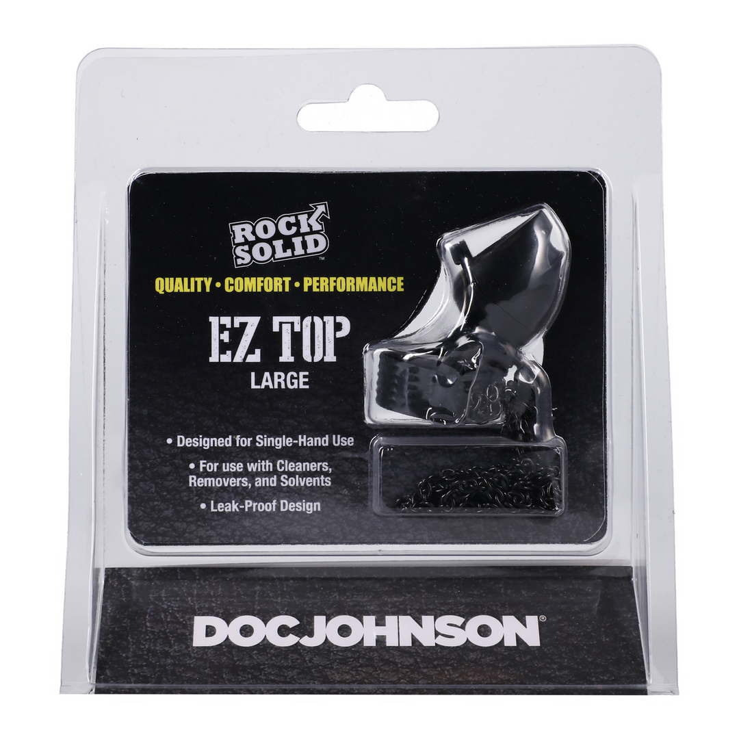 Doc johnson EZ Top - Groot - Zwart (782421091750)