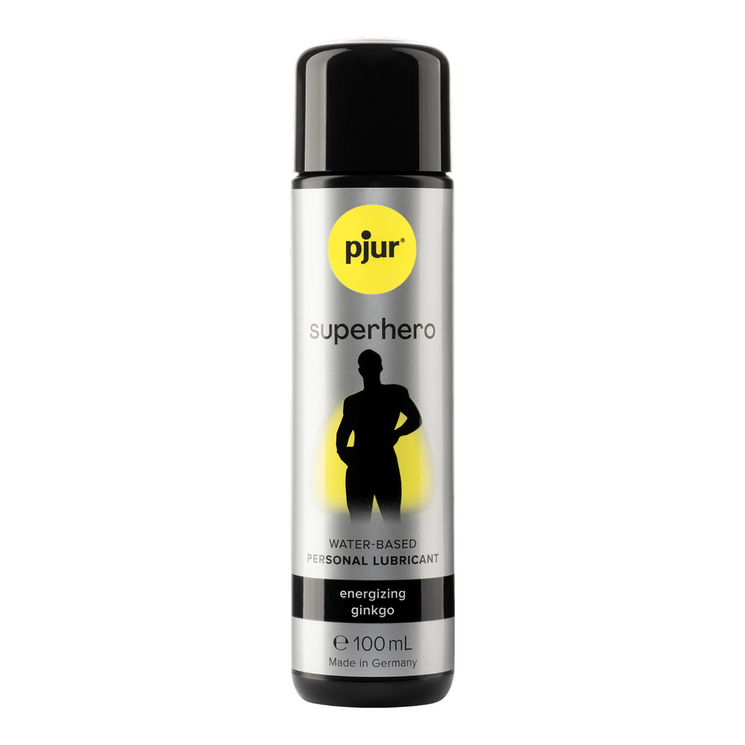 Pjur Superhero - Energizing Waterbased Lubricant for Men - 1 fl oz / 30 ml (827160104641)