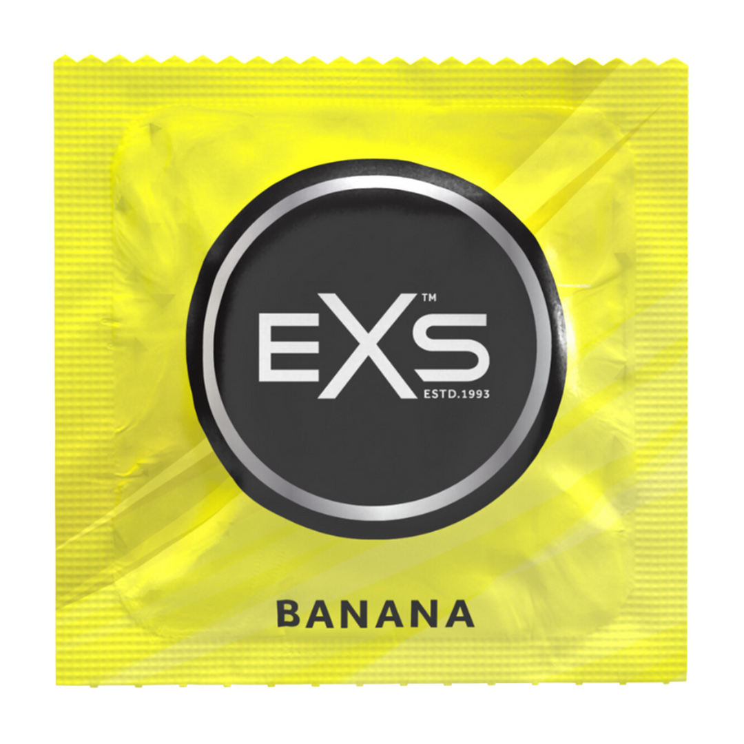 EXS Banaan - Condoms - 100 Stukken (5027701008802)