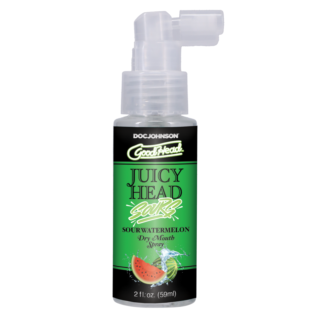 Doc johnson Juicy Head - Dry Mouth Spray - Sour Watermelon - 2 fl oz / 60 ml (782421088583)