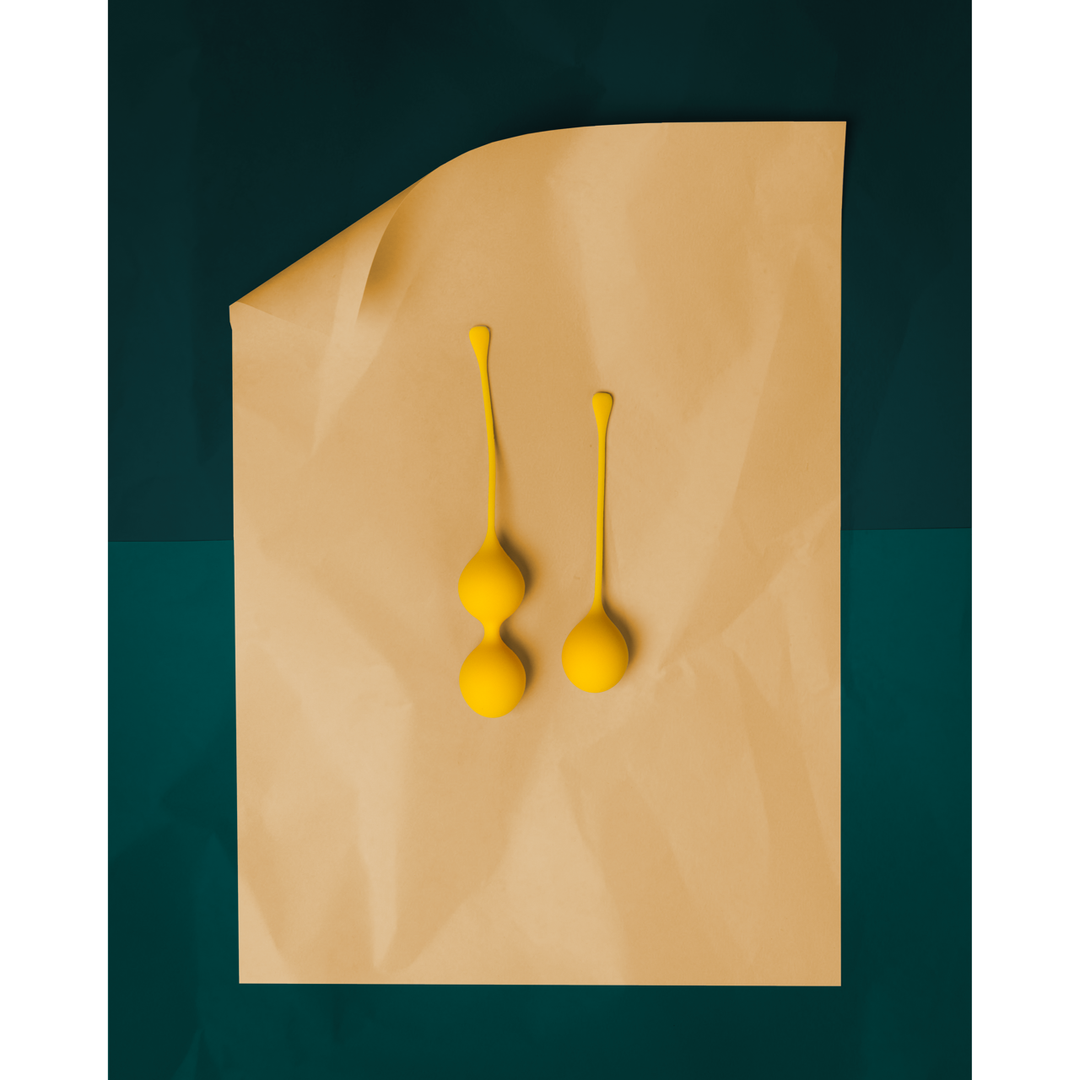 Loveline by shots Silicone Kegel Ballen Trainingsset - Carambola (8714273051547)