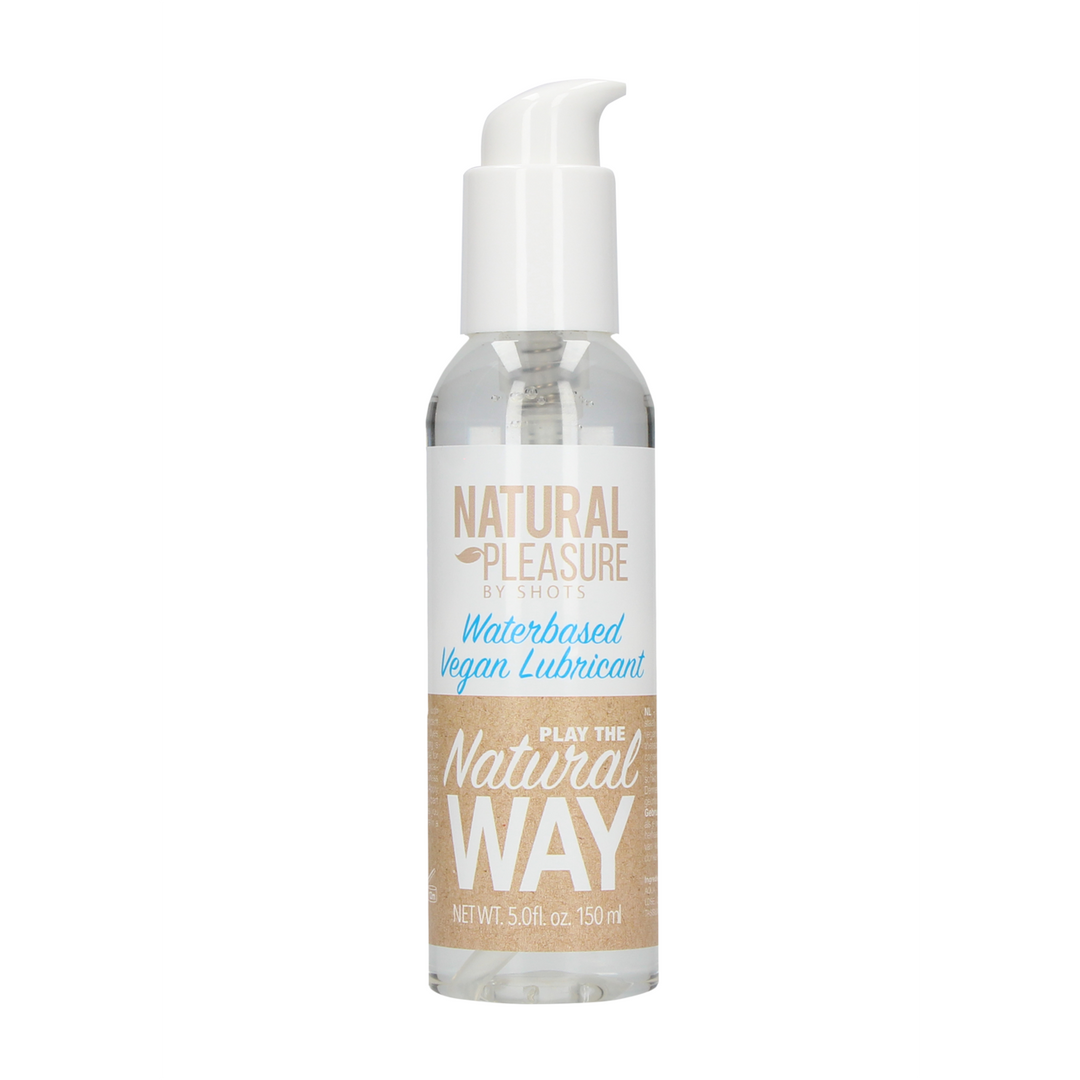 Natural pleasure by shots Vegan Waterbased Glijmiddel - 5 fl oz / 150 ml (8714273544049)