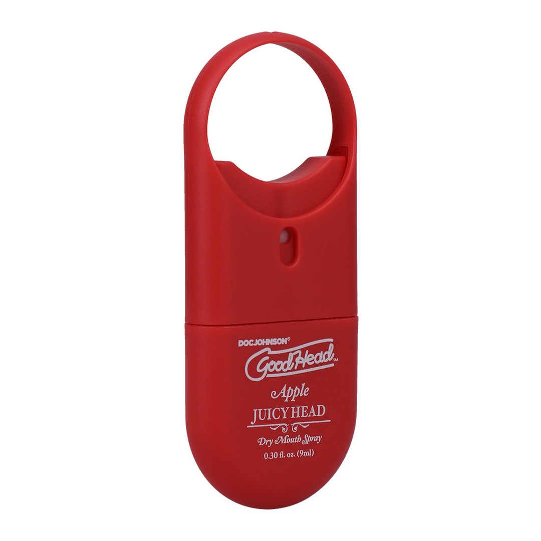 Doc johnson Juicy Head - Dry Mouth Spray To-Go - Apple - 0.3 fl oz / 9 ml (782421083823)