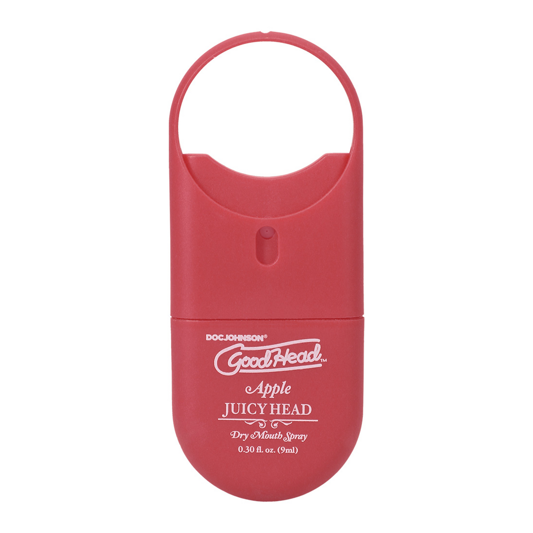 Doc johnson Juicy Head - Dry Mouth Spray To-Go - Apple - 0.3 fl oz / 9 ml (782421083823)