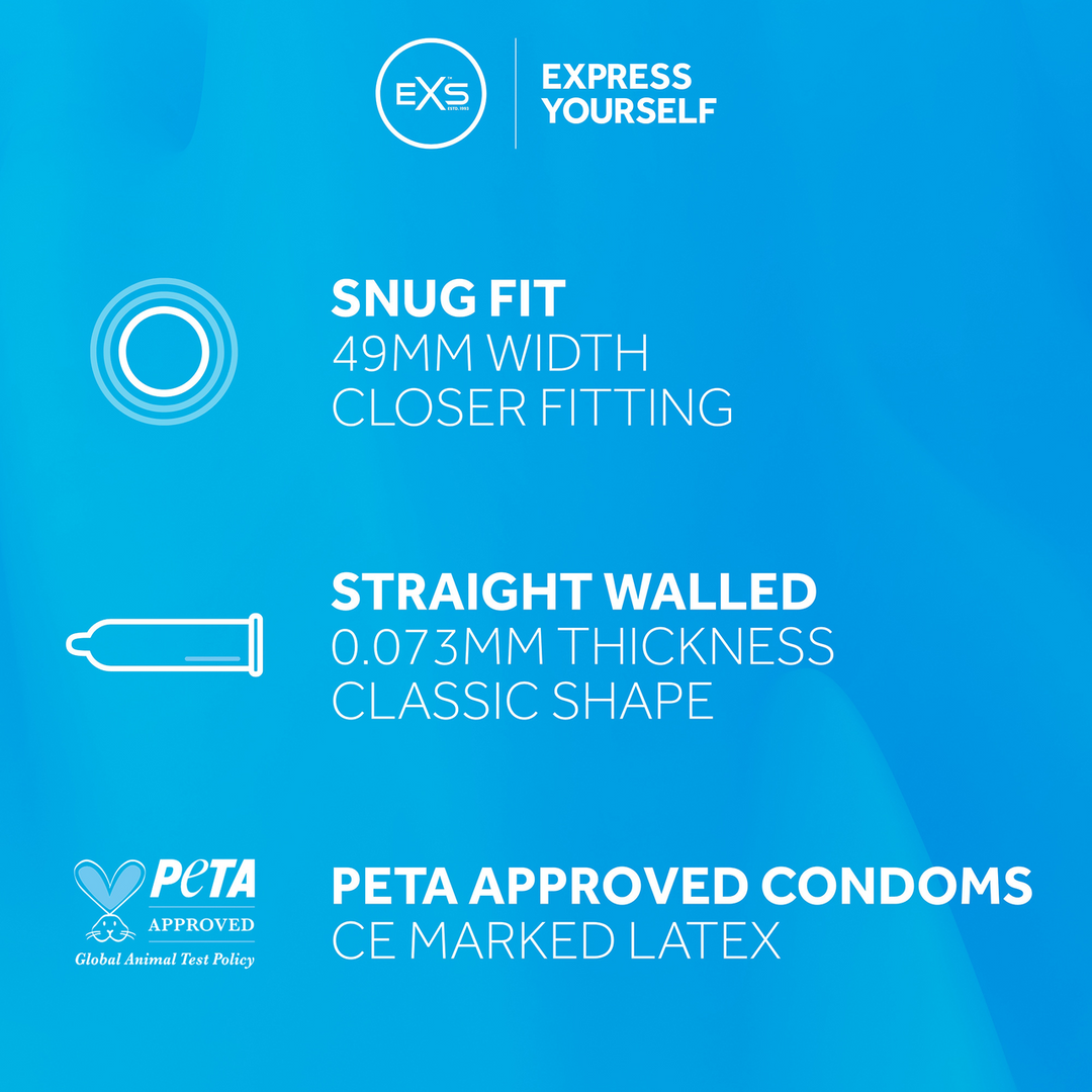 EXS Snug Fit - Condoms - 144 Stuks (5027701000547)