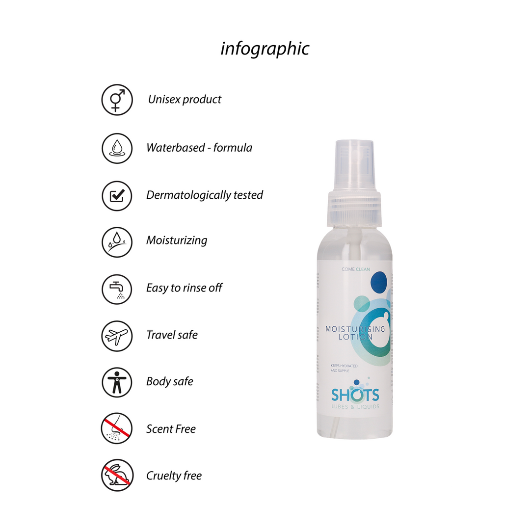 Shots lubes  liquids by shots Hydraterende Lotion - 3 fl oz / 100 ml (8714273531582)