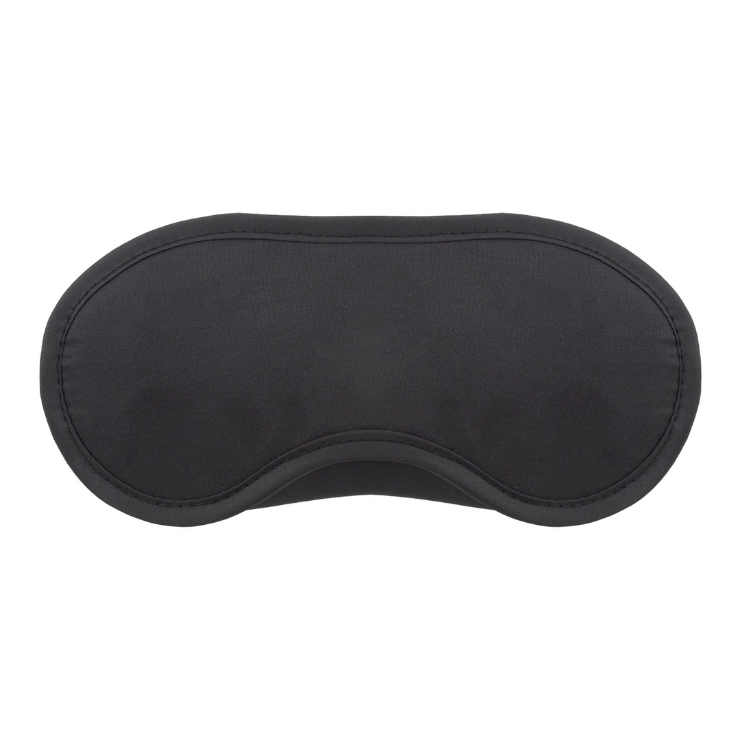 Crushious Satin Oogmaskers - Twin Pack - Zwart/Rood (7403254150850)