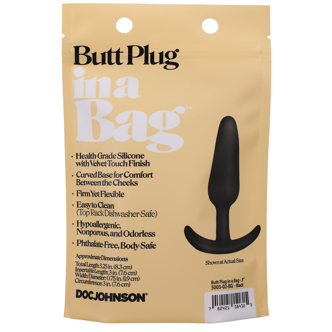 Doc johnson Butt Plug - 3'' / 8 cm (782421084325)
