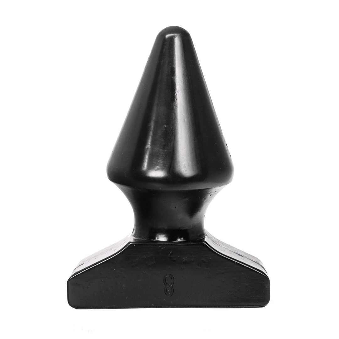 All black Butt Plug - 7 / 17 cm (5420044219889)