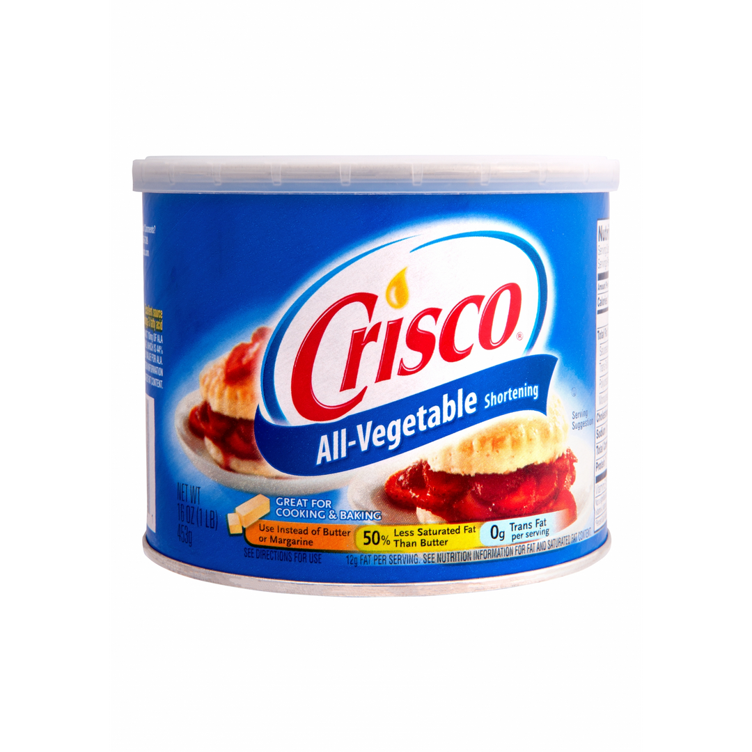 Crisco All-Vegetable Shortening - 16 oz / 453 gr (196005242504)