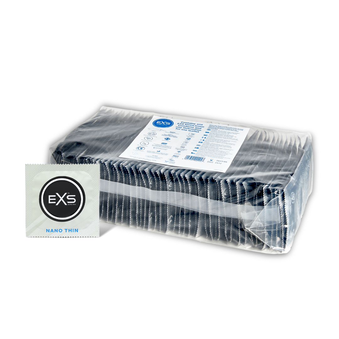 EXS Nano Thin - Condooms - 100 Stuks (5027701006532)