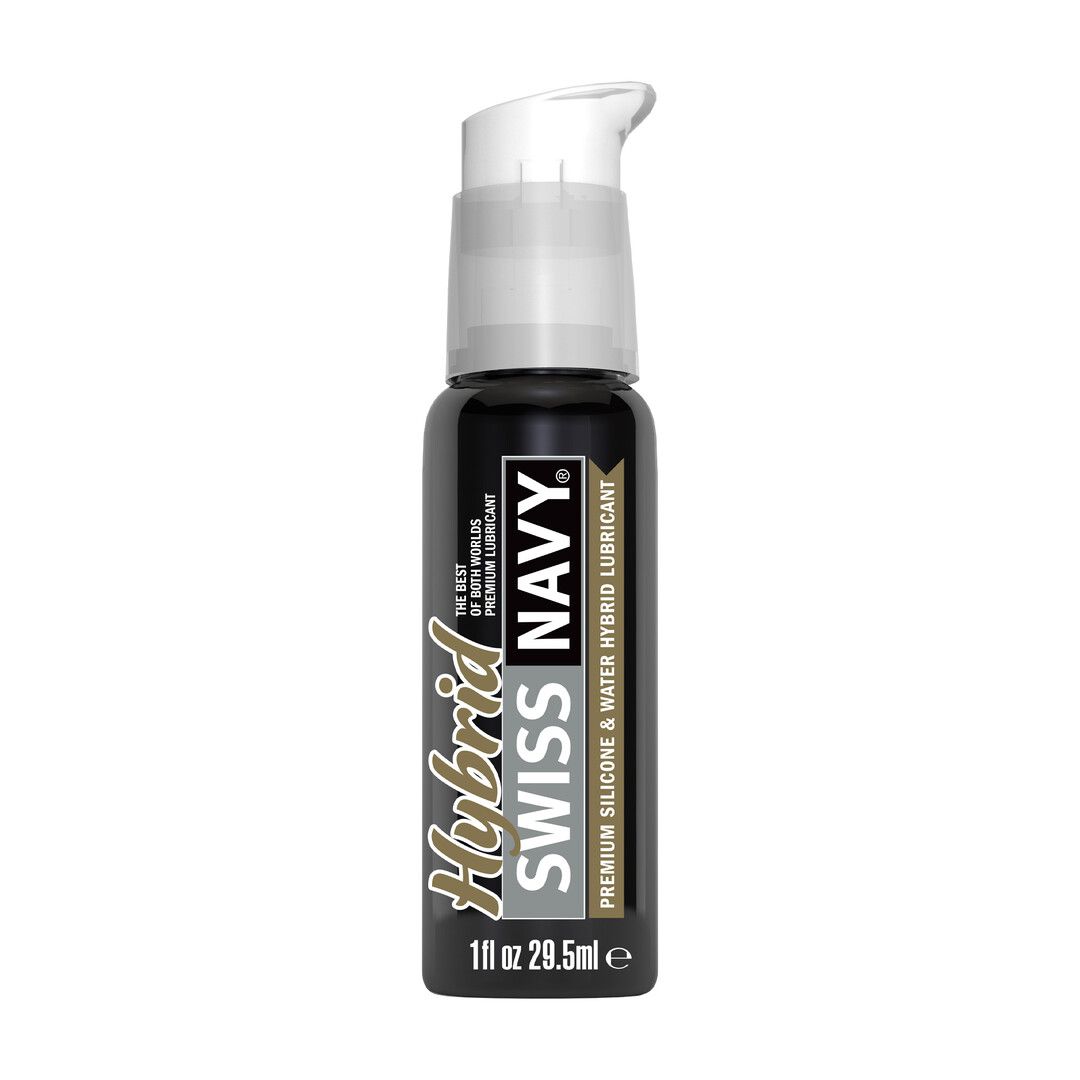 Swiss navy Hybrid - Premium Siliconen en Water Hybrid Glijmiddel - 1 fl oz / 29,5 ml (699439007508)