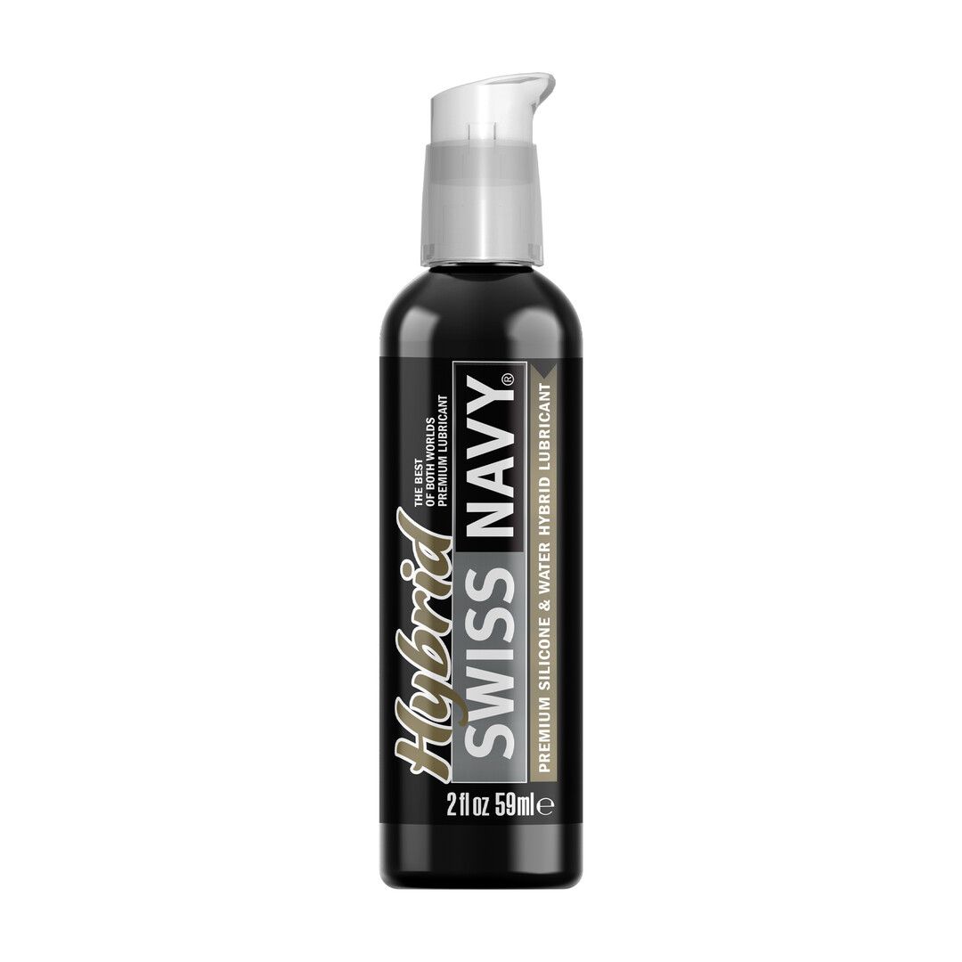 Swiss navy Hybrid - Premium Siliconen en Water Hybrid Glijmiddel - 2 fl oz / 59 ml (699439007188)