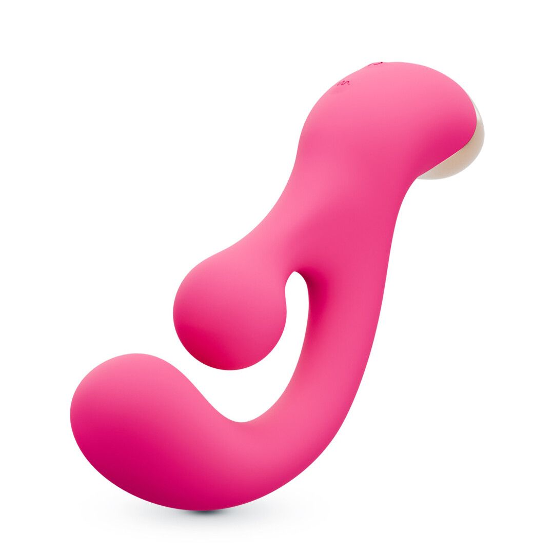 Crushious Pleaser - Vibrator with Rotating Stimulation - Pink (7403254162112)