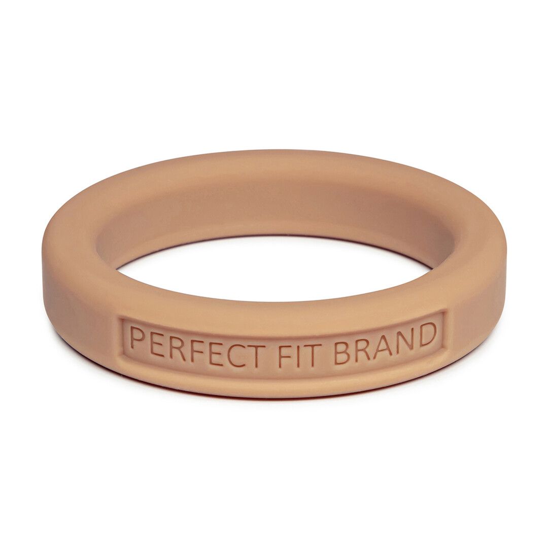 Perfectfitbrand Silicone Hefty Ring Classic - Cockring - 1,4 / 3,6 cm - Huidskleur 3 (628430541131)