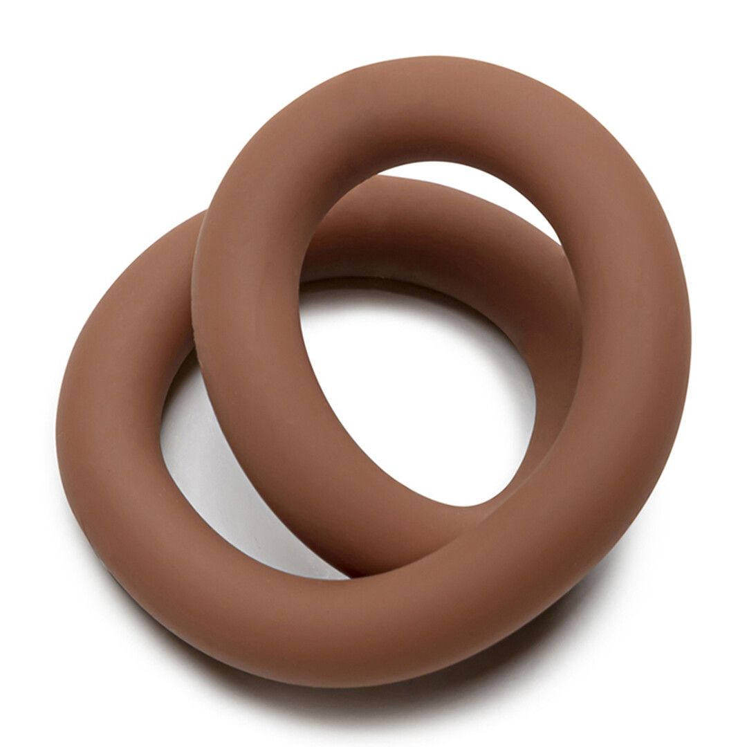 Perfectfitbrand Siliconen Hefty Wrap Ring - Cockring - 9 / 22,9 cm - Huidskleur 2 (628430541421)