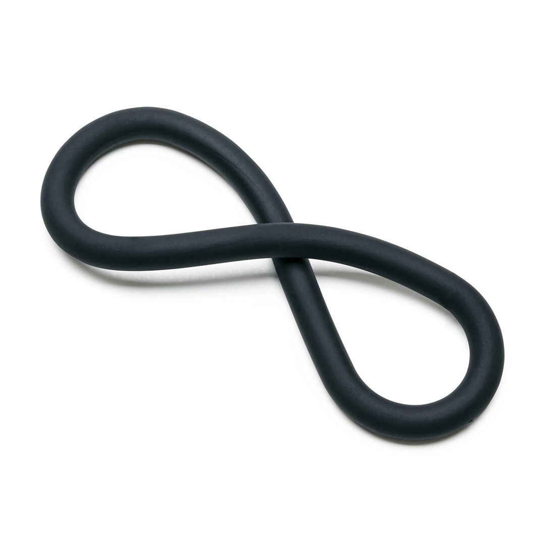 Perfectfitbrand Silicone Hefty Wrap Ring - Cockring - 12 / 30,5 cm - Zwart (628430541667)