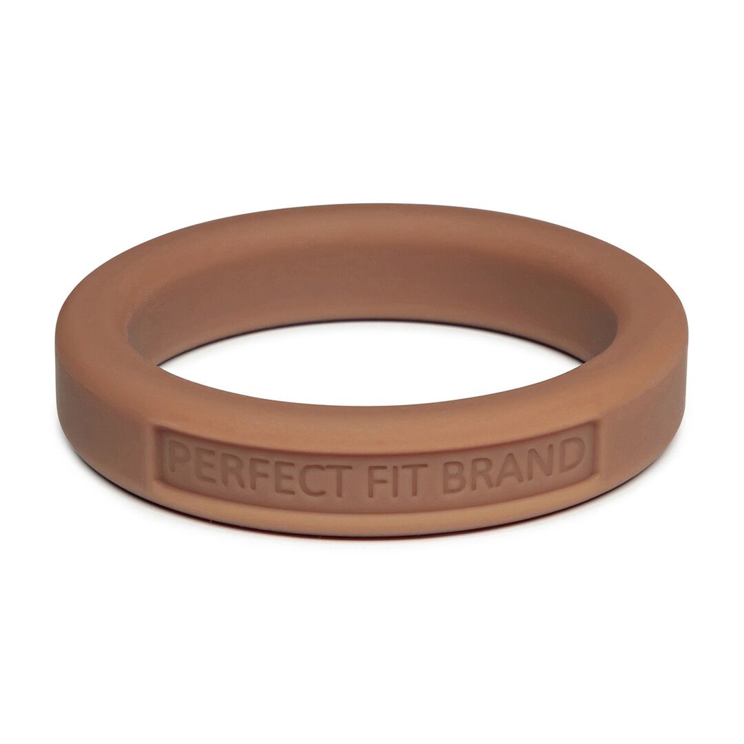 Perfectfitbrand Silicone Hefty Ring Classic - Cockring - 1,4 / 3,6 cm - Huidskleur 2 (628430541155)