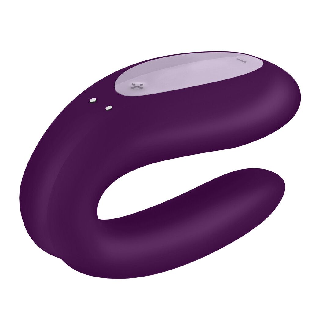 Satisfyer Double Joy - Partner Vibrator - Violet (4061504002408)
