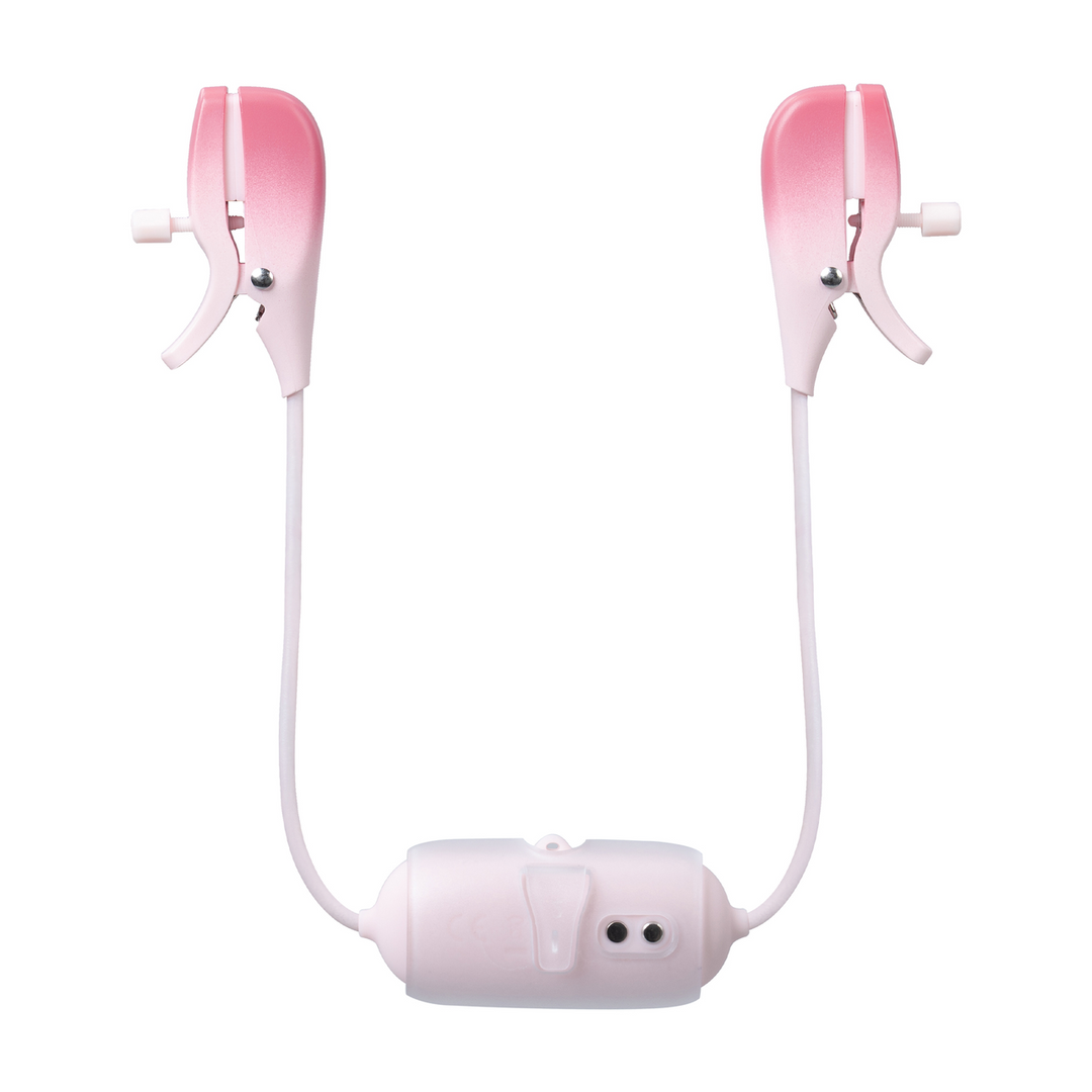 Lovense Gemini - App-gestuurde Vibrerende Tepelklemmen - Roze (6972677430098)