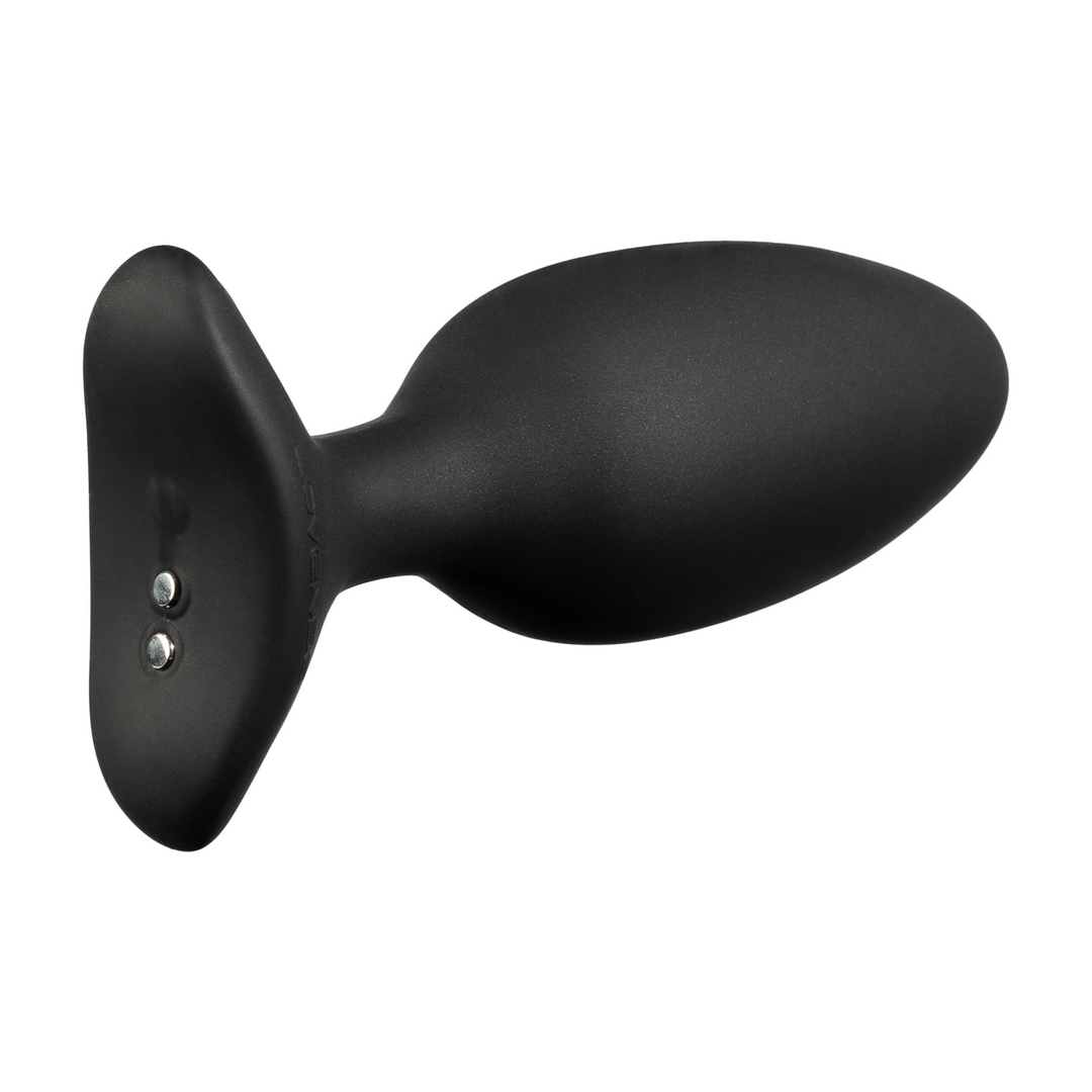 Lovense Hush 2 - App-bestuurde Vibrerende Buttplug - 1,5 / 3,8 cm - Zwart (728360599803)