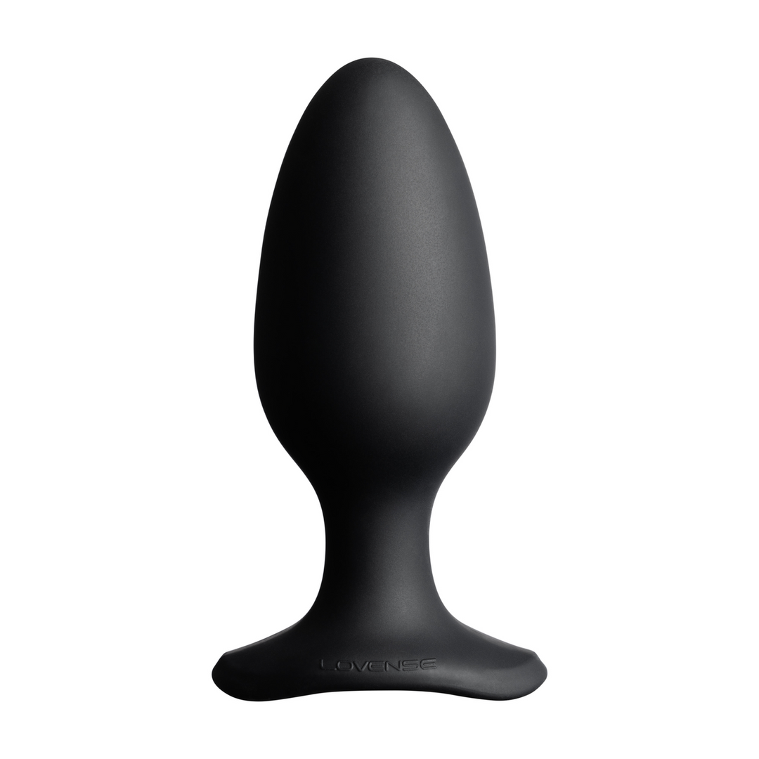 Lovense Hush 2 - App-bestuurde Vibrerende Anale Plug - 2,25 / 5,7 cm - Zwart (728360599827)