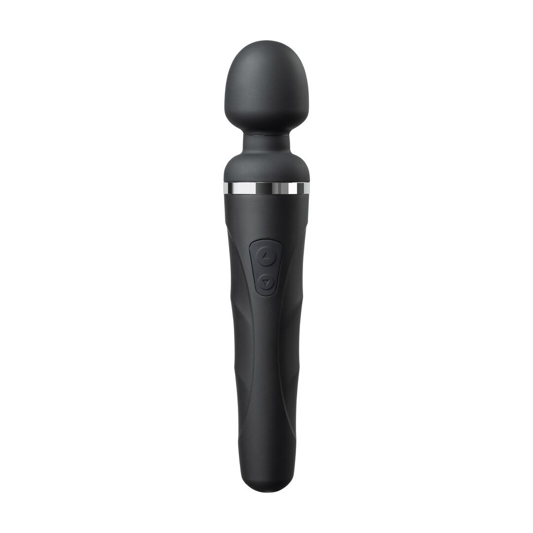 Lovense Domi 2 - Bluetooth App-gestuurde Mini Wand Massager - Zwart (728360599674)