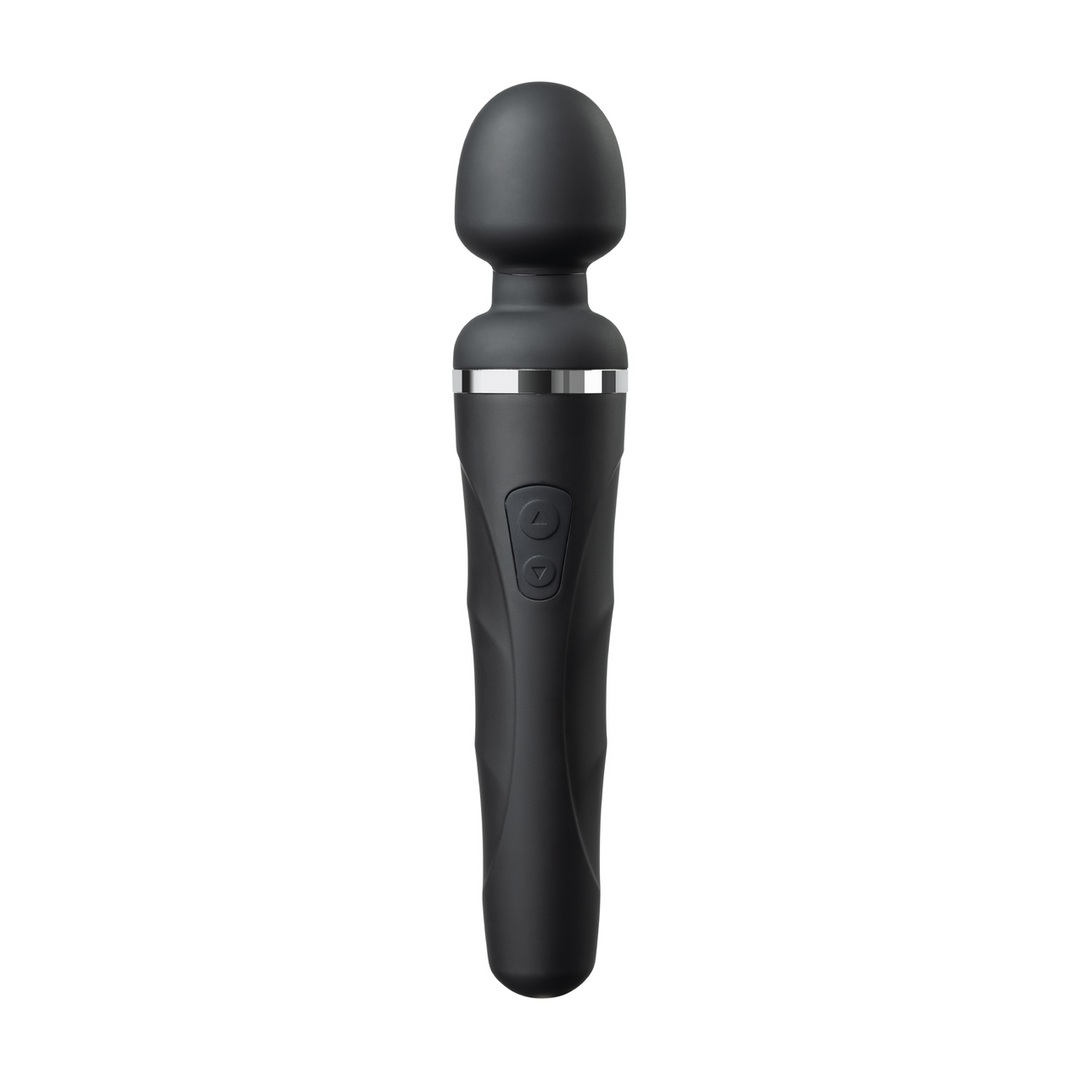 Lovense Domi 2 - Bluetooth App-gestuurde Mini Wand Massager - Zwart (728360599674)