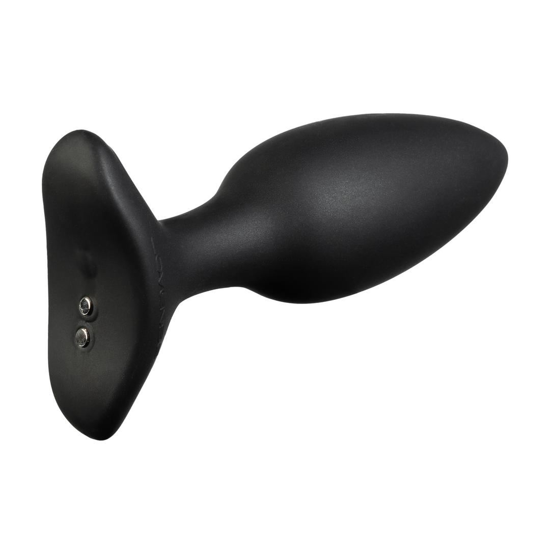 Lovense Hush 2 - App-bestuurde Vibrerende Buttplug - 1,75 / 4,4 cm - Zwart (728360599810)