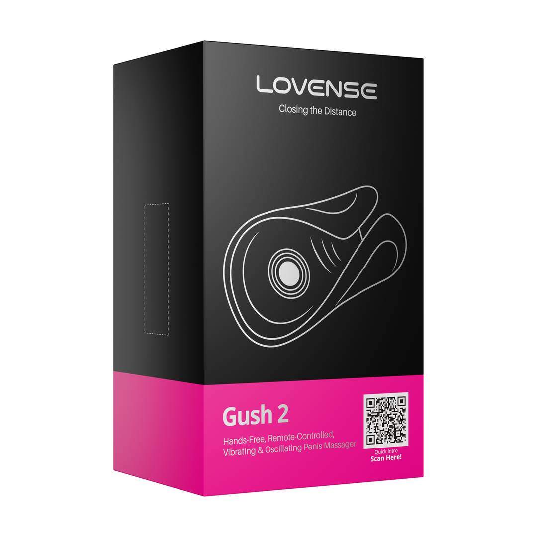 Lovense Gush 2 - Vibrerende en Oscillerende Penis Massager - Groen (6972677430494)