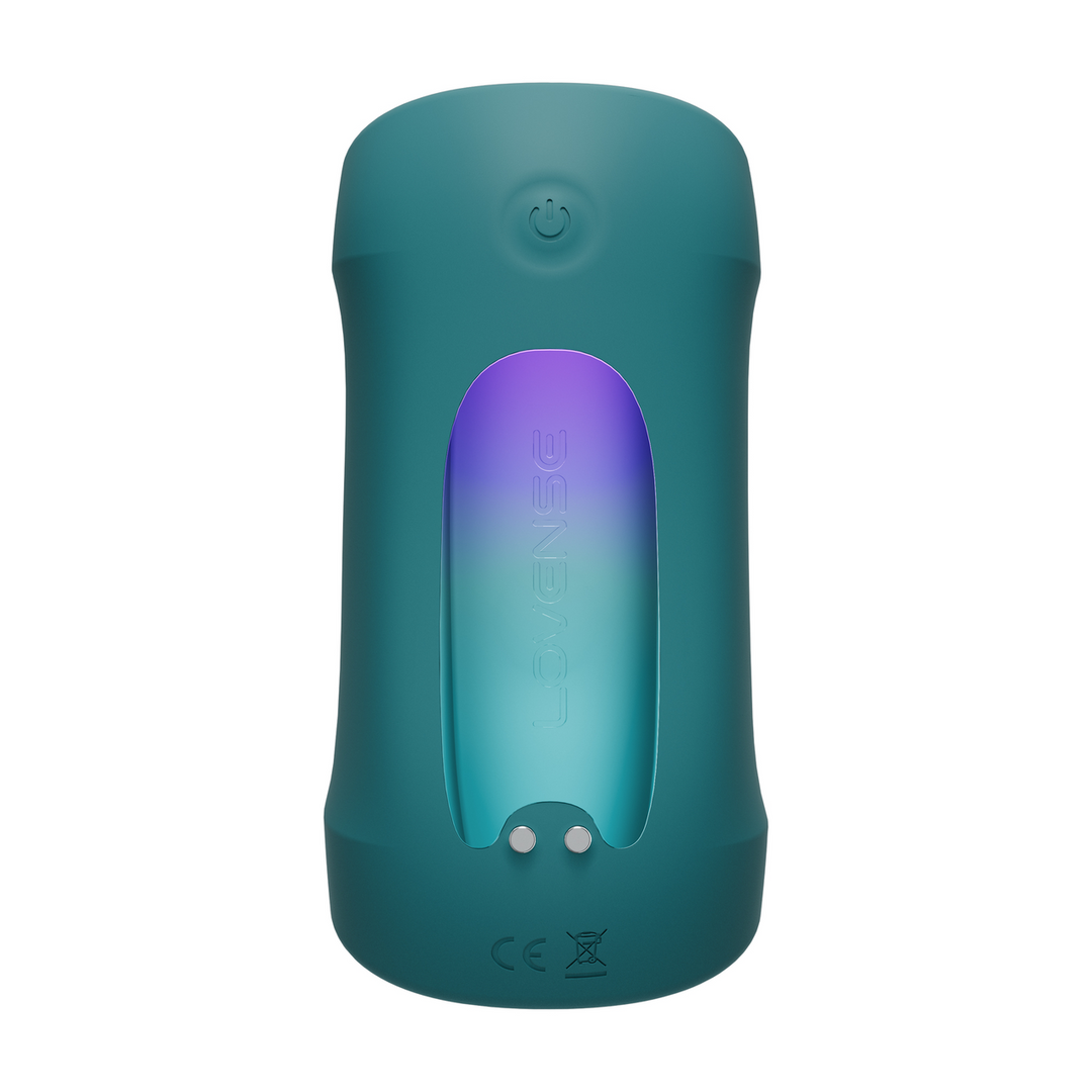 Lovense Gush 2 - Vibrerende en Oscillerende Penis Massager - Groen (6972677430494)