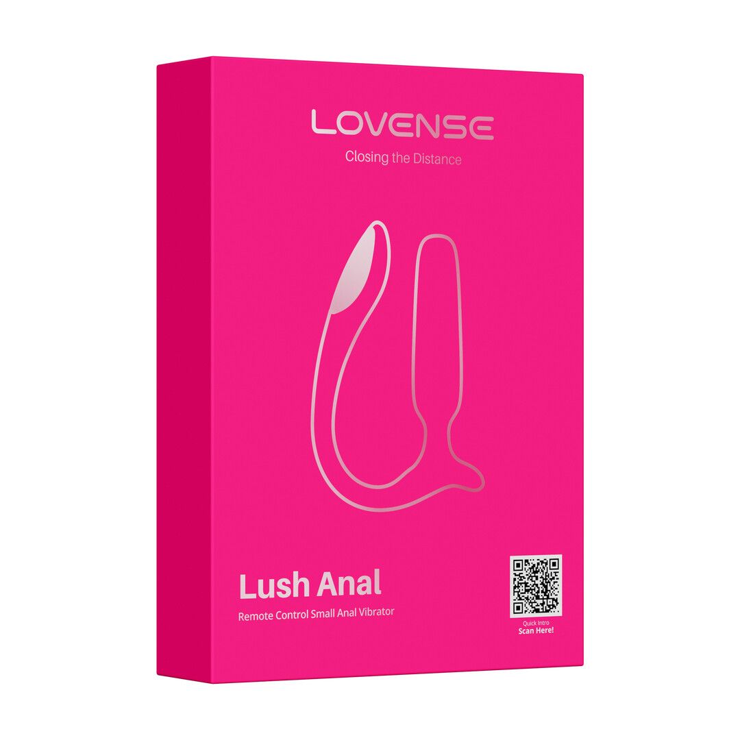 Lovense Lush Anal - Afstandsbediende Kleine Anale Vibrator - Roze (6972677430678)