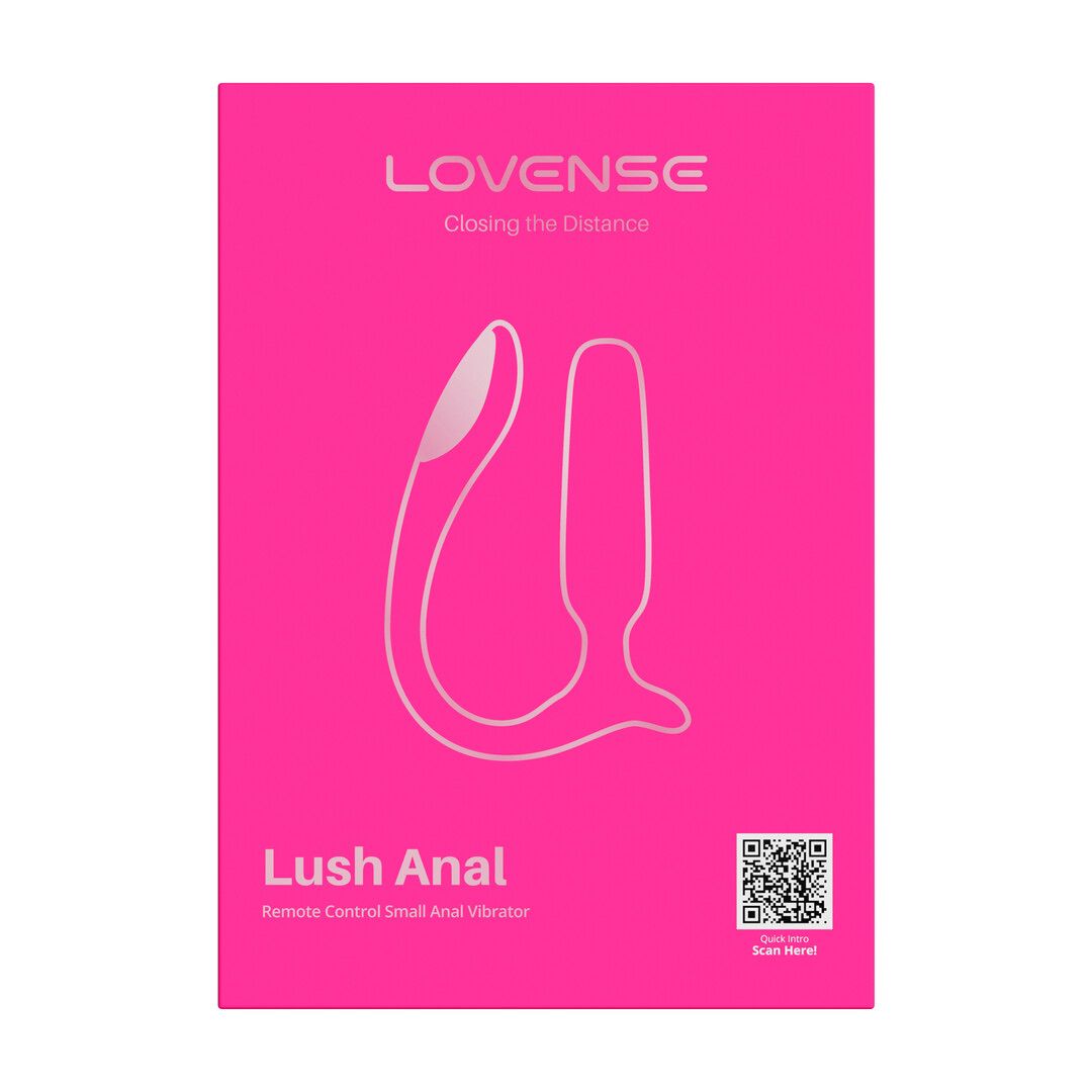 Lovense Lush Anal - Afstandsbediende Kleine Anale Vibrator - Roze (6972677430678)
