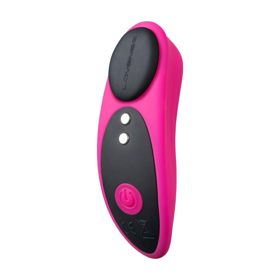Lovense Ferri - Magnetische App-gestuurde Clitorale Panty Vibrator - Roze/Zwart (728360599681)