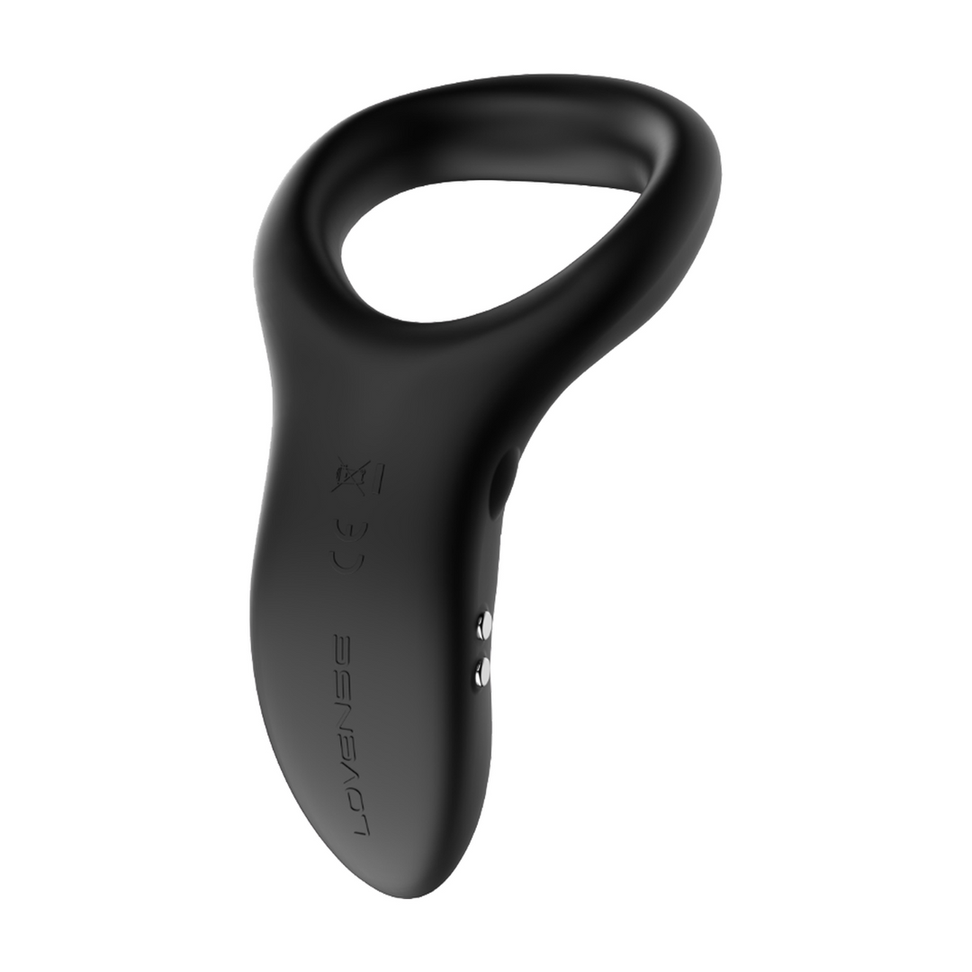 Lovense Diamo - App-gestuurde Vibrerende Cockring - Zwart (728360599759)