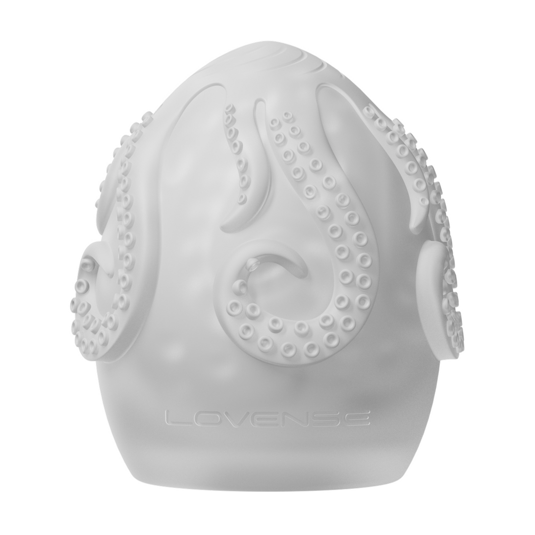 Lovense Kraken - 6 Pack - Zachte Rekbare Ei Masturbator - Wit (6972677430128)