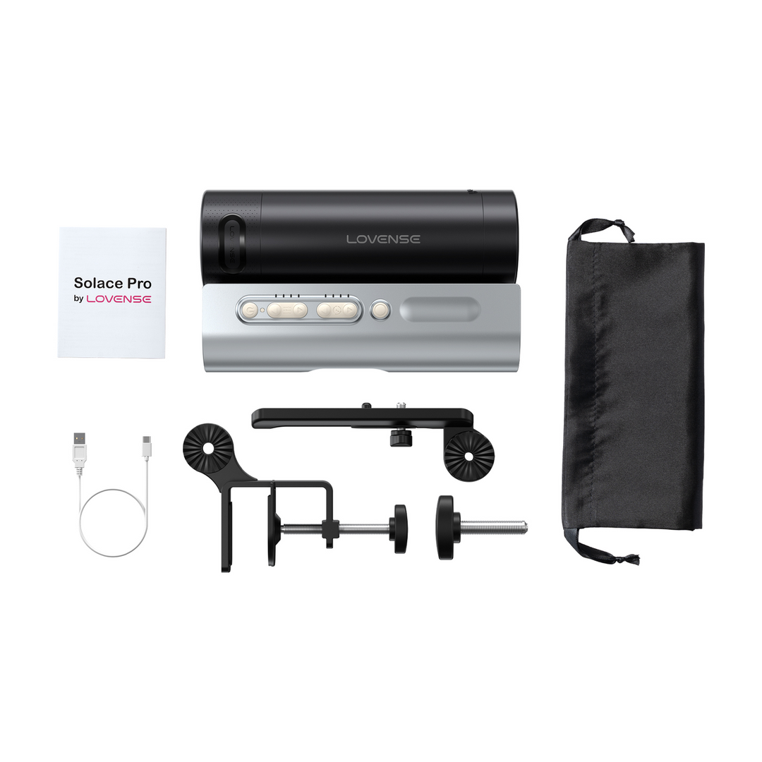 Lovense Solace Pro - App-gestuurde Automatische Mannelijke Stroker - Zwart (6972677430364)