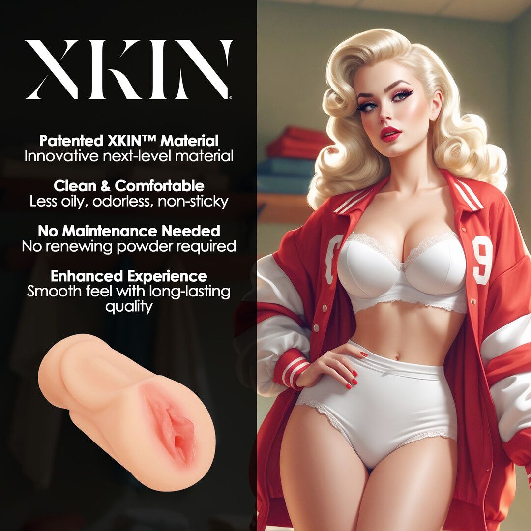 Xkin by shots Pinup Dolls - Varsity Vixen Lexi Lockerload - TPE Grote Masturbator - 307g - Vlees (8714273028853)