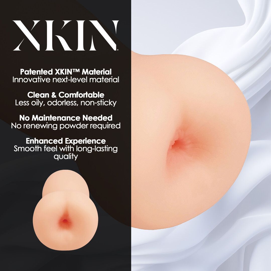 Xkin by shots Raw - Backline - TPE Medium Masturbator - 278g - Vlees (8714273028822)