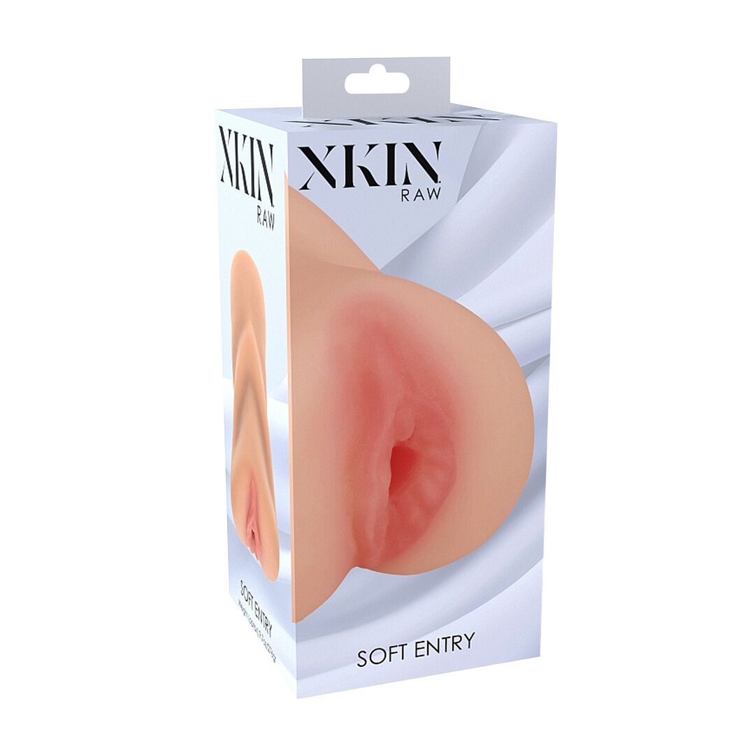 Xkin by shots Raw - Soft Entry - TPE Medium Masturbator - 276g - Vlees (8714273028846)