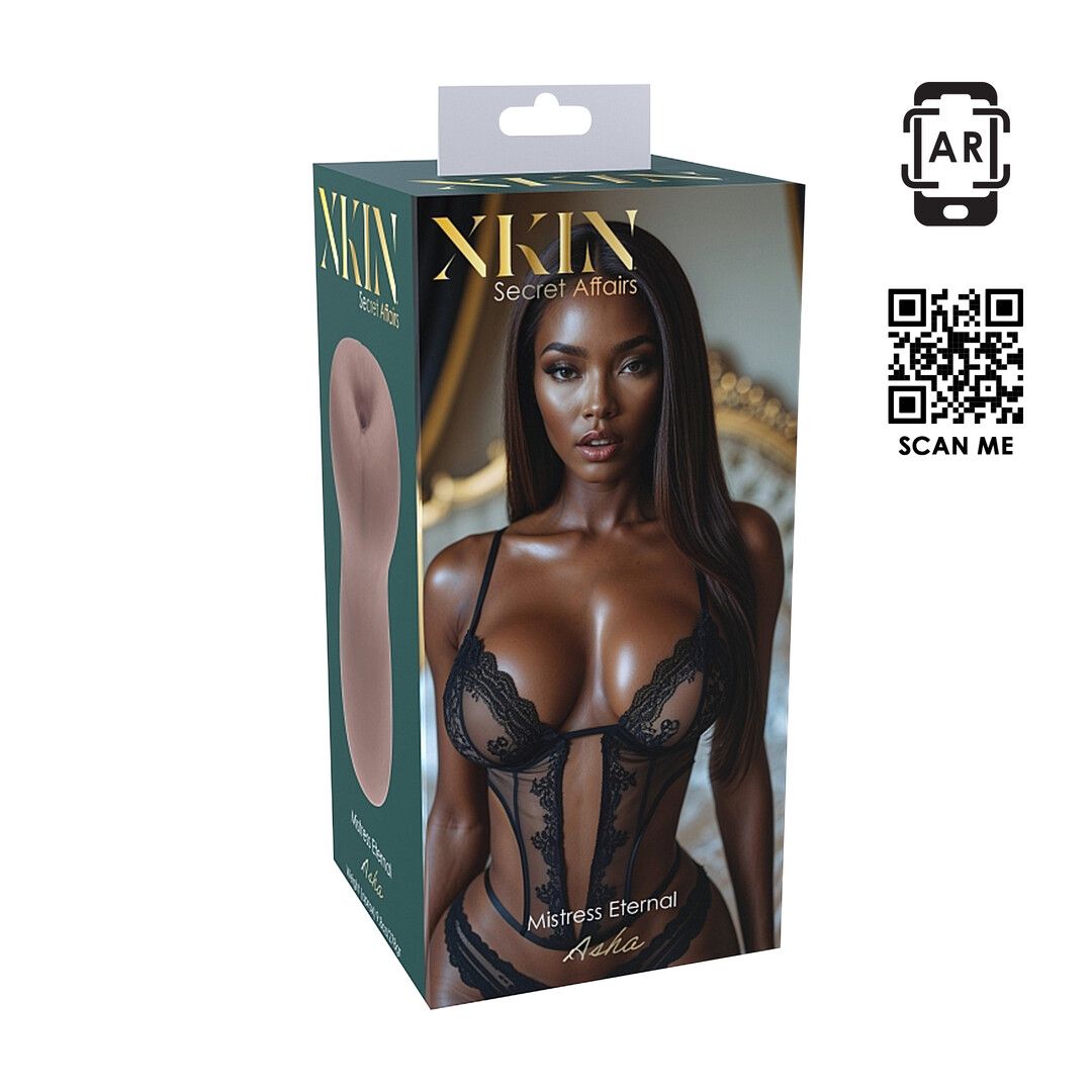 Xkin by shots Secret Affairs - Mistress Eternal Asha - TPE Medium Masturbator - 278g - Bruin (8714273028815)