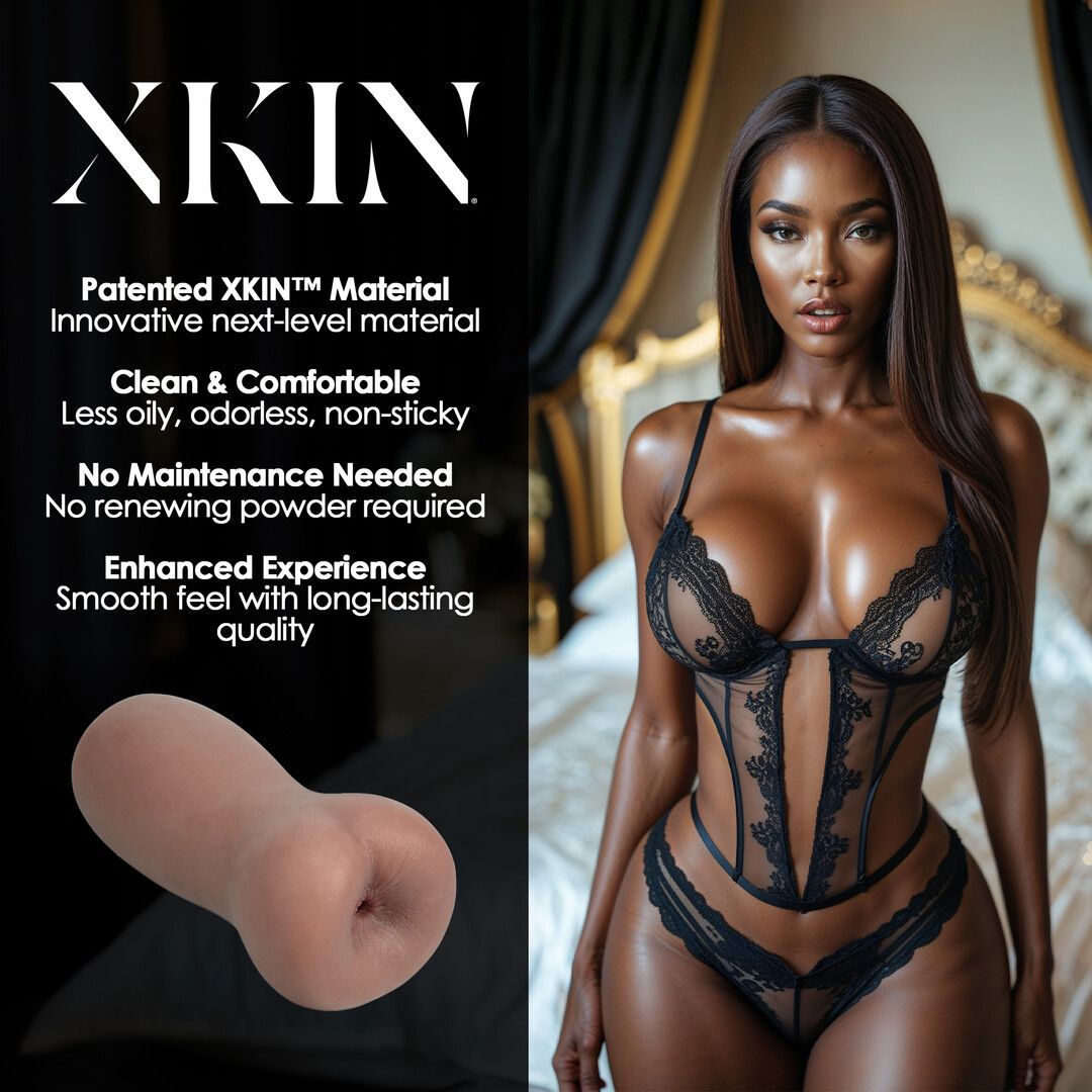 Xkin by shots Secret Affairs - Mistress Eternal Asha - TPE Medium Masturbator - 278g - Bruin (8714273028815)